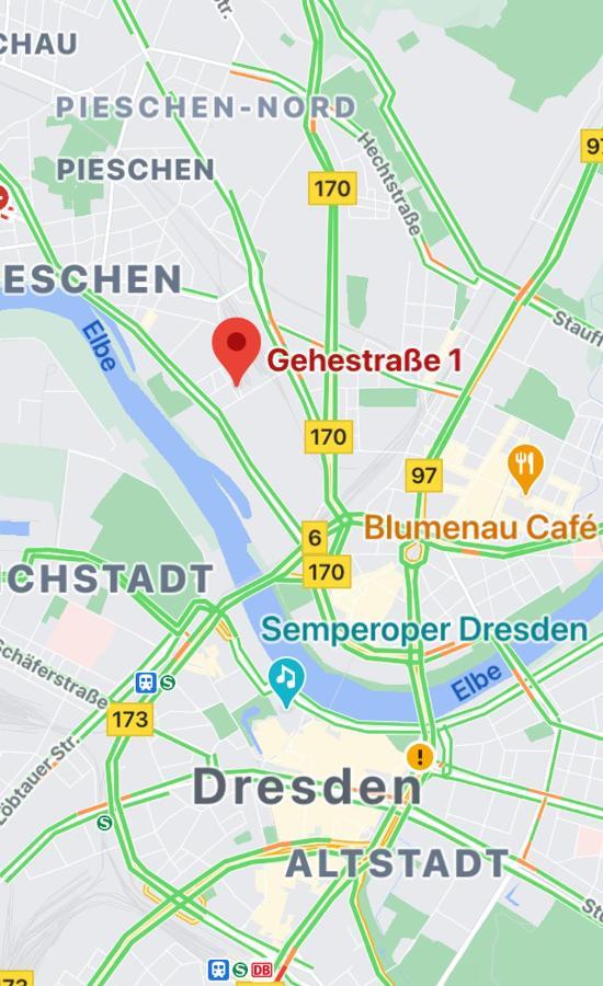 Premium City Appartmartement Dresden Nichtraucher Exterior foto